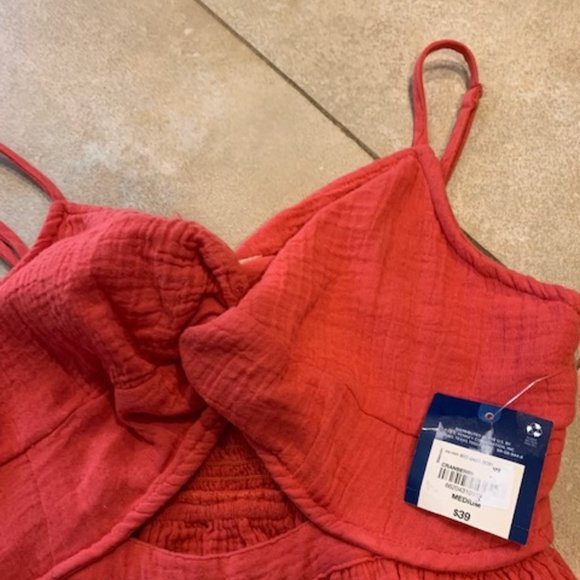 arizona gauzy summer dress size m nwt - Picture 2 of 4